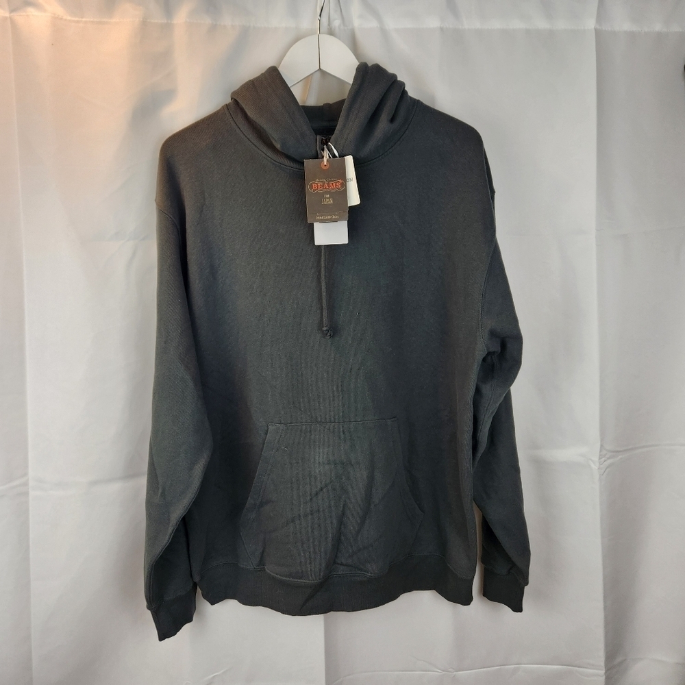 Beams Plus pullover hoodie size L BNWT